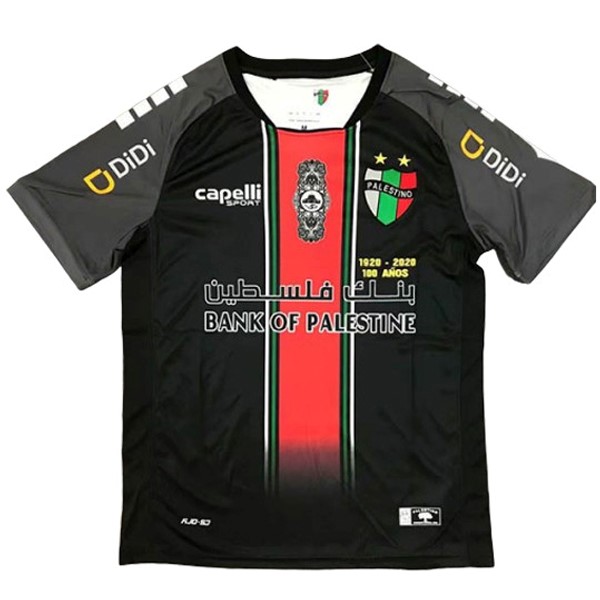 Tailandia Camiseta CD Palestino Primera equipación 2020-2021 Negro